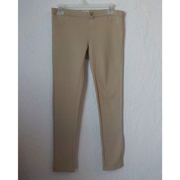 Old Navy Women 14 Beige Jeggins Ankle Pants Pull On Stretch Minimalist Casual - Picture 7 of 7